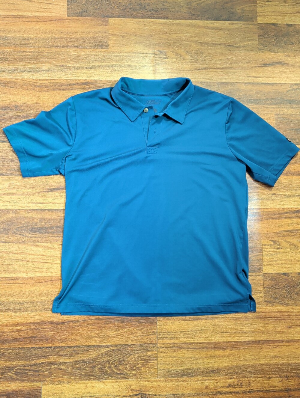 Dickies Blue Polo Shirt Men's Short Sleeve Collared Workwear Size Large